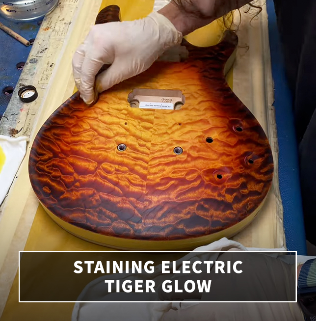 Staining Electric Tiger Glow