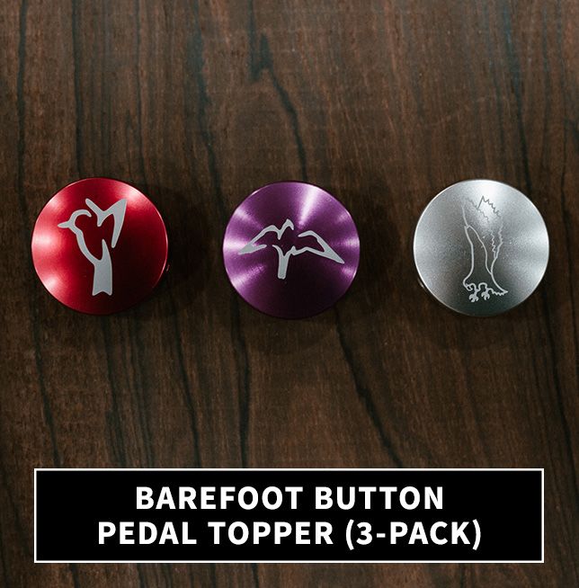 PRS Barefoot Button Pedal Topper (3-Pack)